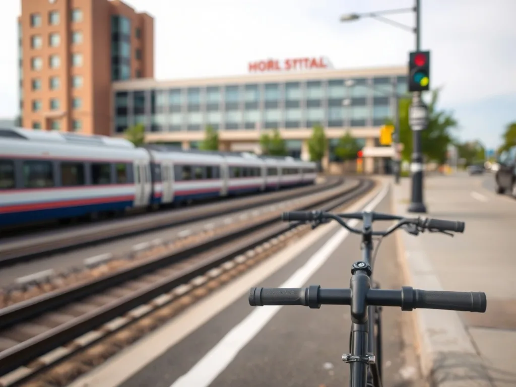 Jak dojechać z dworca PKP Bydgoszcz do szpitala Biziela?