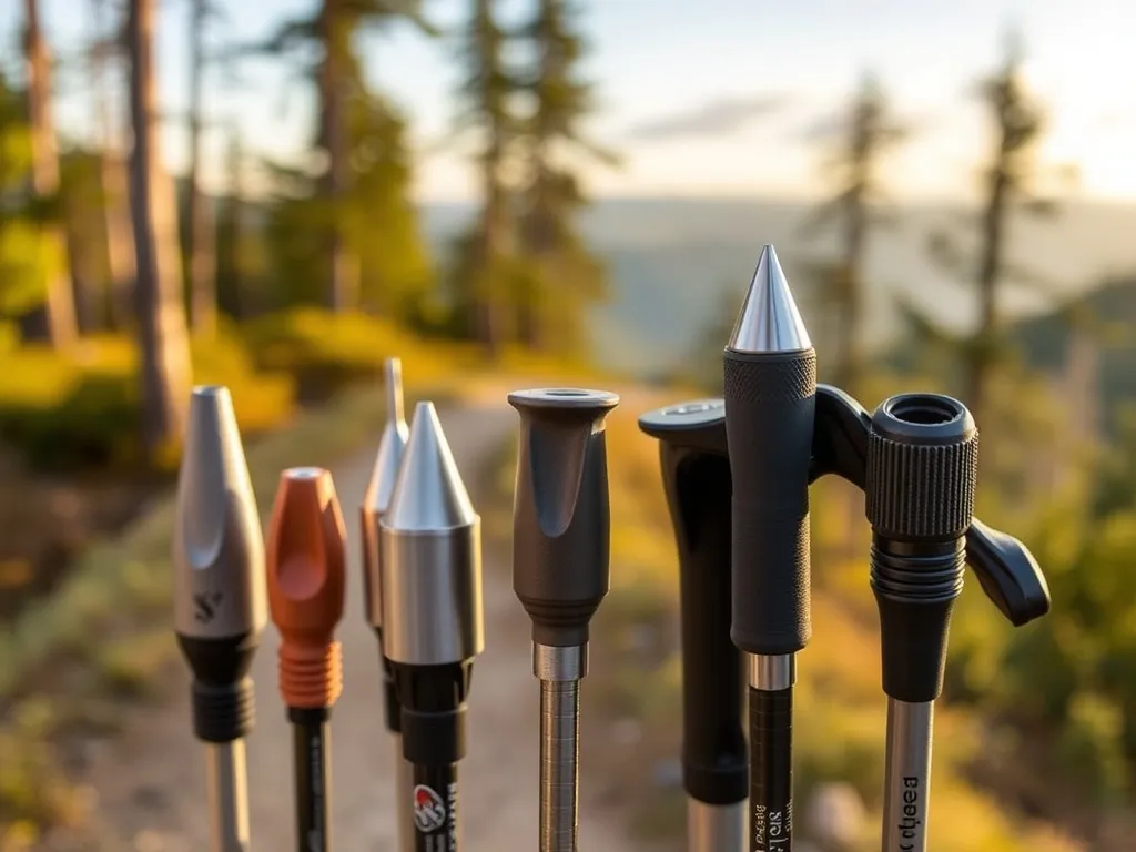 Końcówki do kijków nordic walking - jakie do czego i jak je dobrać?