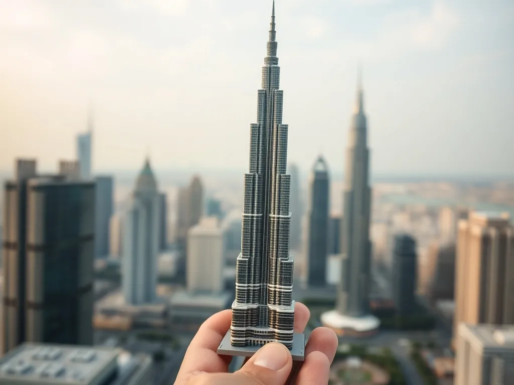 Ile metrów ma Burj Khalifa? Odkryj jego imponującą wysokość!