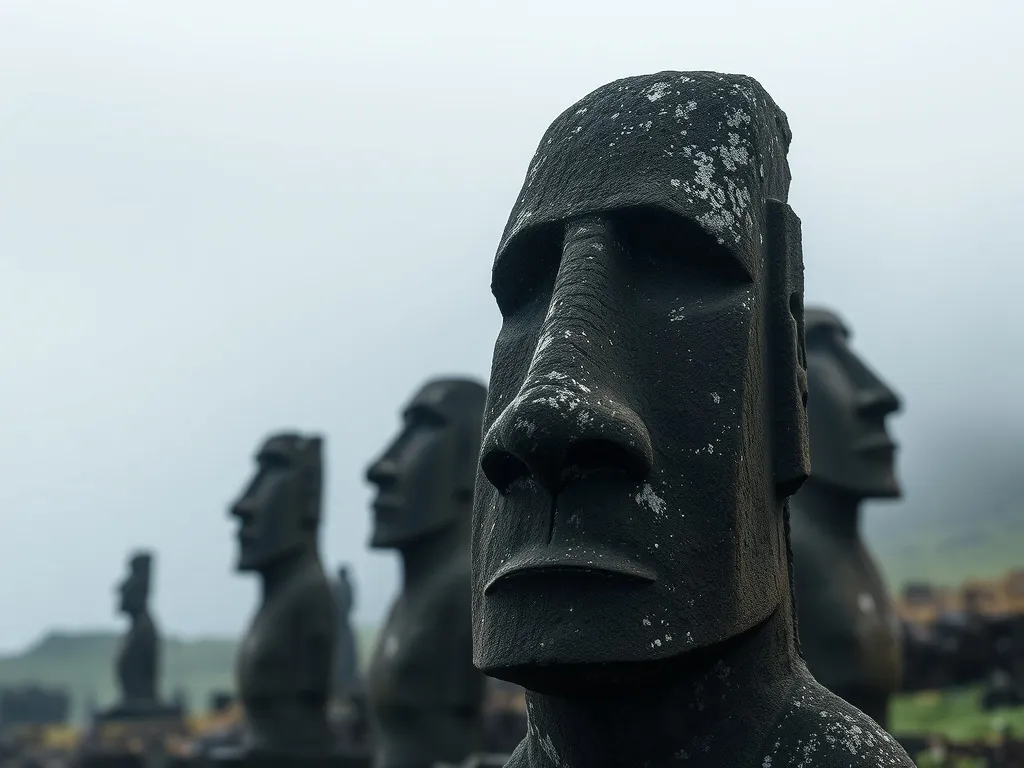 Posągi na Wyspie Wielkanocnej: tajemnice Moai odkryte