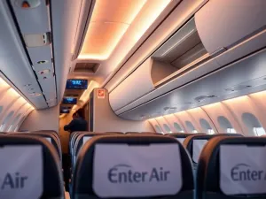 Jakie są miejsca w samolocie Enter Air? Przewodnik po Boeing 737-800